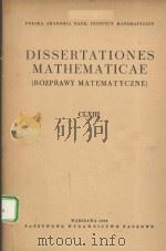 DISSERTATIONES MATHEMATICAE(ROZPRAWY MATEMATYCZNE) 163 1980 PDF电子版封面 8301010991 NGUYEN YAN IHU