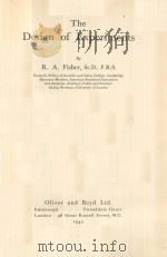 THE DESIGN OF EXPERIMENTS  THIRD EDITION（1942 PDF版）
