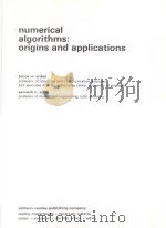 NUMERICAL ALGORIHMS:ORIGINS AND APPLLICATIONS PDF电子版封面 0201003368 BRUCE W.ARDEN,KENNETH N.ASTILL