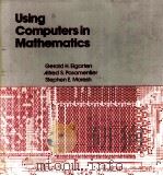 USING COMPUTERS IN MATHEMATICS PDF电子版封面 0201104504