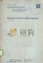 NUCLEAR AND CONUCLEAR SPACES PDF电子版封面 0444862072 HENRI HOGBE-NLEND AND VINCENZO