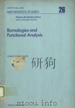 BORNOLOGIES AND FUNCTIONAL ANALYSIS 1977 PDF电子版封面 0720407125 HENRI HOGBE-NLEND