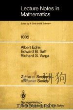 ZEROS OF SECTIONS OF POWER SERIES（1983 PDF版）