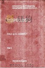 COLLOQUIA MATHEMATICA SOCIETATIS JANOS BOLYAL，23. TOPOLOGY  VOL 1（ PDF版）