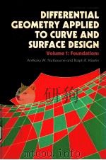 DIFFERENTIAL GEOMETRY APPLIED TO CURVE AND SURFACE DESIGN  VOLUME 1：FOUNDATIONS（ PDF版）