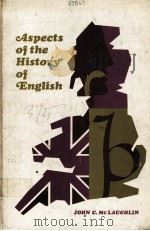 ASPECTS OF THE HISTORY OF ENGLISH PDF电子版封面 JOHN C.MCLAUGHIN