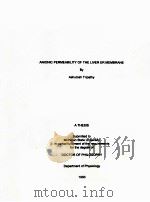 ANIONIC PERMEABILITY OF THE LIVER ER MEMBRANE（1993 PDF版）