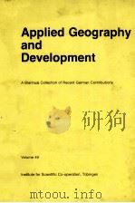 APPLIED GEOGRAPHY AND DEVELOPMENT  VOLUME 49（ PDF版）