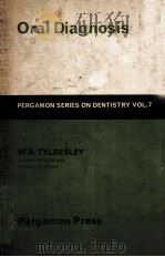 ORAL DIAGNOSIS PDF电子版封面 W.R.TYLDESLEY