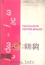 CALCULUS IN VECTOR SPACES PDF电子版封面 0824768629 LAWRENCE J.CORWIN,ROBERT H.SZC