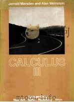 CALCULUS III SECOND EDITION PDF电子版封面 0387909850