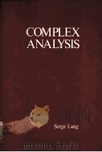 COMPLEX ANALYSIS PDF电子版封面 0201041375 SERGE LANG