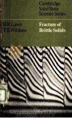 FRACTURE OF BRITTLE SOLIDS（ PDF版）