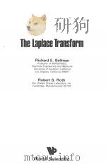 THE LAPLACE TRANSFORM（ PDF版）