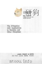 THE H-FUNCTION WITH APPLICATIONS IN STATISTICS AND OTHER DISCIPLINES PDF电子版封面 0470263806 A.M.MATHAL,R.K.SAXENA