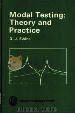 MODAL TESTUBG:THEORY AND PRACTICE PDF电子版封面 D.J.EWINS