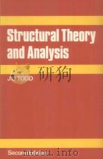 STRUCTURAL THEORY AND ANALYSIS SECOND EDITION PDF电子版封面 0333323114 J.D.TODD