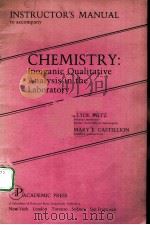 CHEMISTRY：INORGANIC QUALITATIVE ANSLYSIS IN THE LABORATORY（ PDF版）
