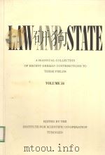 LAW AND STATE VOLUME 56 PDF电子版封面