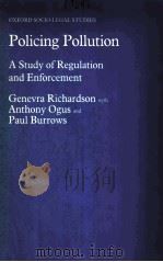 POLICING POLLUTION：A STUDY OF REGULATION AND ENFORCEMENT（1982 PDF版）