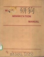 WASTE MINIMIZATION MANUAL PDF电子版封面 0865877343