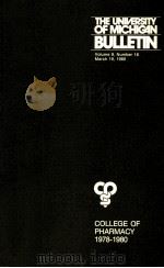 THE UNIVERSITY OF MICHIGAN BULLETIN  VOLUME 9，NUMBER 18（ PDF版）