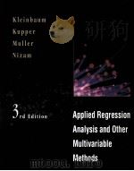APPLIED REGRESSION ANLAYSIS AND OTHER MULTIVARIABLE METHODS PDF电子版封面 0534209106 DAVID G.KLEINBAUM,LAWRENCE L.K