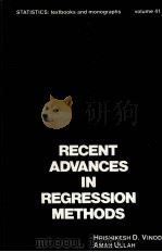 RECENT ADVANCES IN RECRESSION METHODS（ PDF版）
