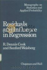RESIDUALS AND INFLUENCE IN REGRESSION PDF电子版封面 041224280X