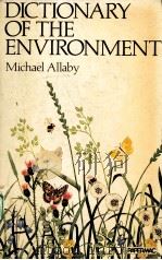 A DICTIONARY OF THE ENVIRONMENT（ PDF版）
