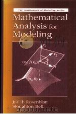 MATHEMATICAL ANALYSIS FOR MODELING PDF电子版封面 0849383374