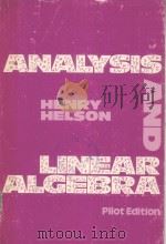 ANALYSIS AND LINEAR ALGEBRA（ PDF版）