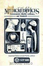 MEDICAL DEVICES:MEASUREMENTS,QUALITY ASSURANCE,AND STANDARDS PDF电子版封面