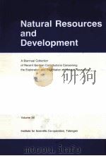 NATURAL RESOURCES AND DEVELOPMENT VOLUME 34 PDF电子版封面