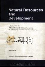 NATURAL RESOURCES AND DEVELOPMENT  VOLUME 45/46（ PDF版）