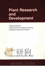 PLANT RESEARCH AND DEVELOPMENT  VOLUME 35（ PDF版）