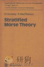 STRATIFIED MORSE THEORY（ PDF版）
