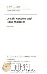 P-ADIC NUMBERS AND THEIR FUNCTIONS SECOND EDITION PDF电子版封面 0521231027 KURT MAHLER