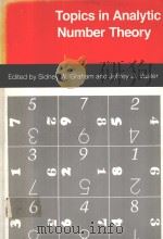 TOPICS IN ANALYTIC NUMBER THEORY PDF电子版封面 0292755309