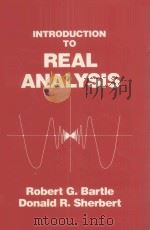 INTRODUCTION TO REAL ANALYSIS（ PDF版）