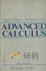 ADVANCED CALCULUS THIRD EDITION PDF电子版封面 0471025666 ANGUS E.TAYLOR,W.ROBERT MANN