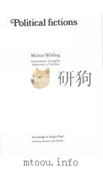 POLITICAL FICTIONS PDF电子版封面 0710004575