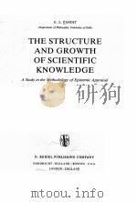 THE STRUCTURE AND GROWTH OF SCIENTIFIC KNOWLEDGE PDF电子版封面 9027714347 G.L.PANDIT