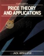 PRICE THEORY AND APPLICATIONS FOURTH EDITION PDF电子版封面 013699752X