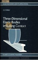 THREE-DIMENSIONAL ELASTIC BODIES IN ROBLLING CONTACT（ PDF版）