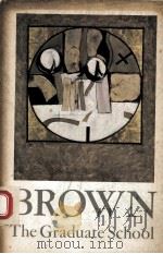 BROWN:THE GRADUATE SCHOOL PDF电子版封面