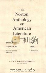 THE ANTHOLOGY OF AMERICAN LITERATURE     PDF电子版封面  0393950263  RONALD GOTIESMAN，FRANCIS MURPH 