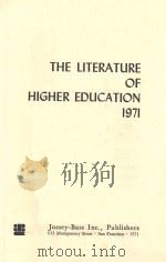 THE LITERATURE OF HIGHER EDUCATION 1971（1971 PDF版）