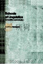 SCHOOLS OF LINGUISTICS:COMPETITION AND EVOLUTION PDF电子版封面 GEOFFREY SAMPSON