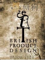 THE BEST OF BRITISH PRODUCT DESIGN PDF电子版封面 0904866912